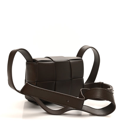 Bottega Veneta Lambskin Maxi Intreccio Candy Cassette Crossbody Bag Light Brown Cruise 3 of 9