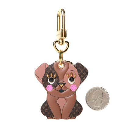 Louis Vuitton Monogram Puppy Bag Charm Key Holder 2 of 5