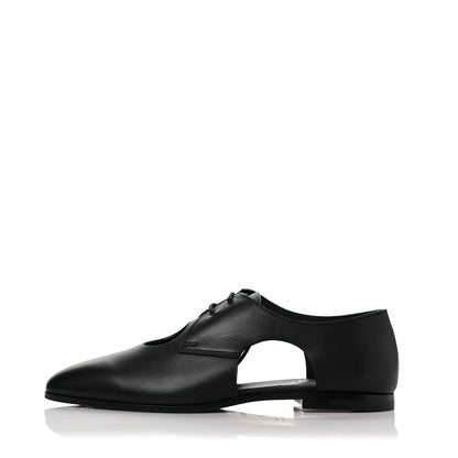 Hermes Calfskin Epoca Oxford 39 Black 1 of 9