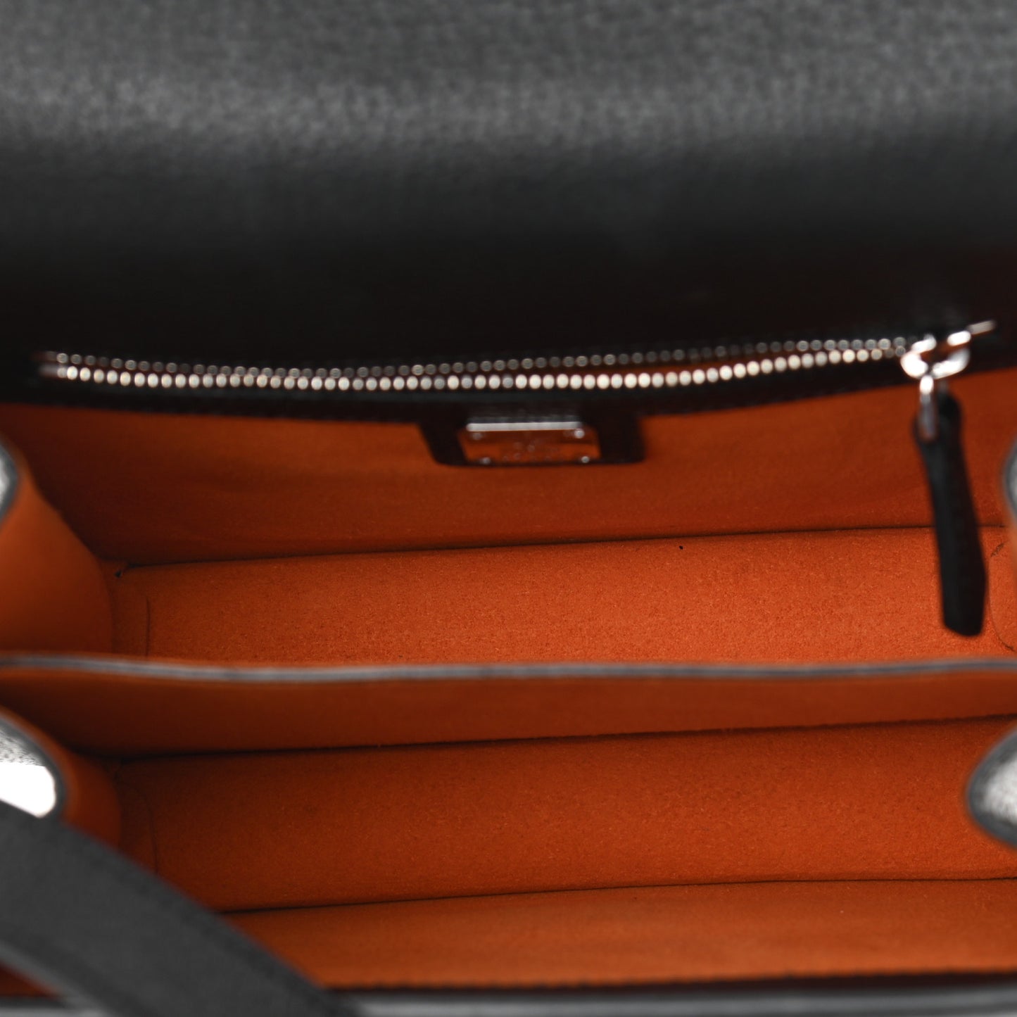 Grained Calfskin Patricia Park Avenue Crossbody Bag Black