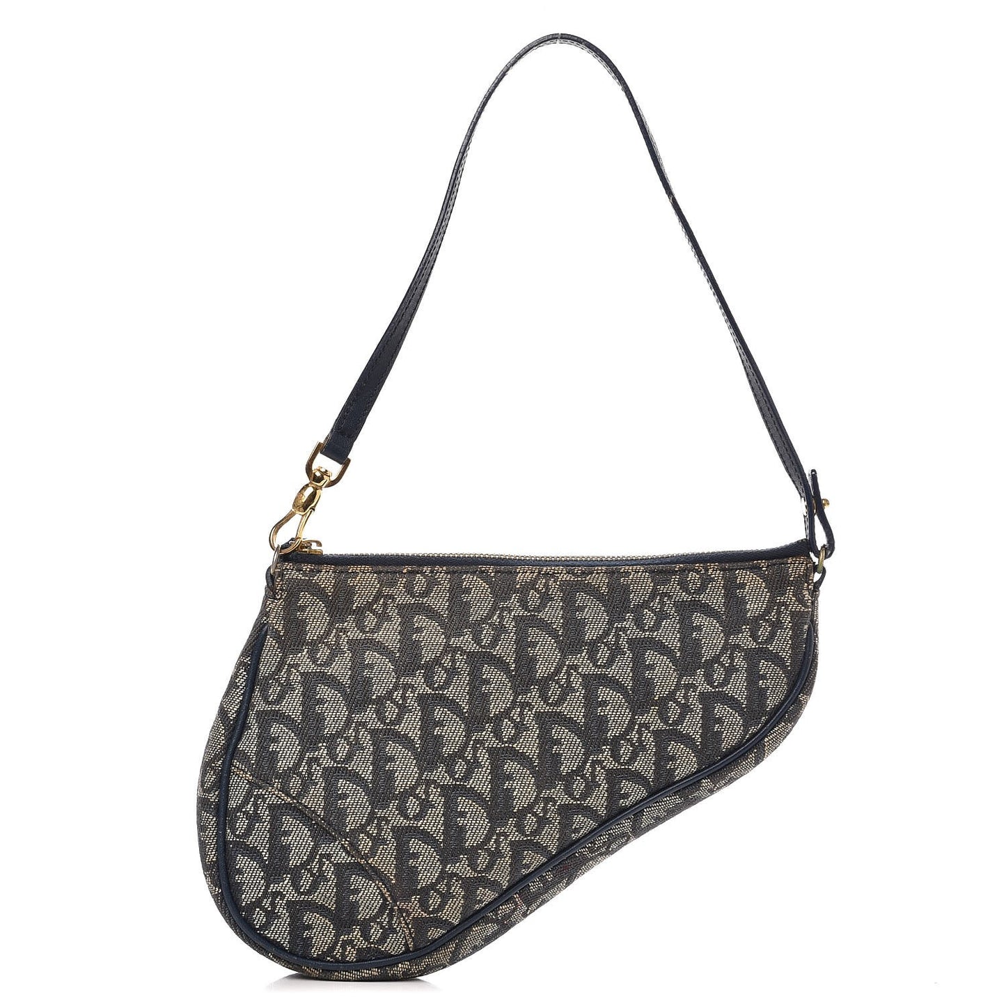 Monogram Mini Saddle Pochette Navy