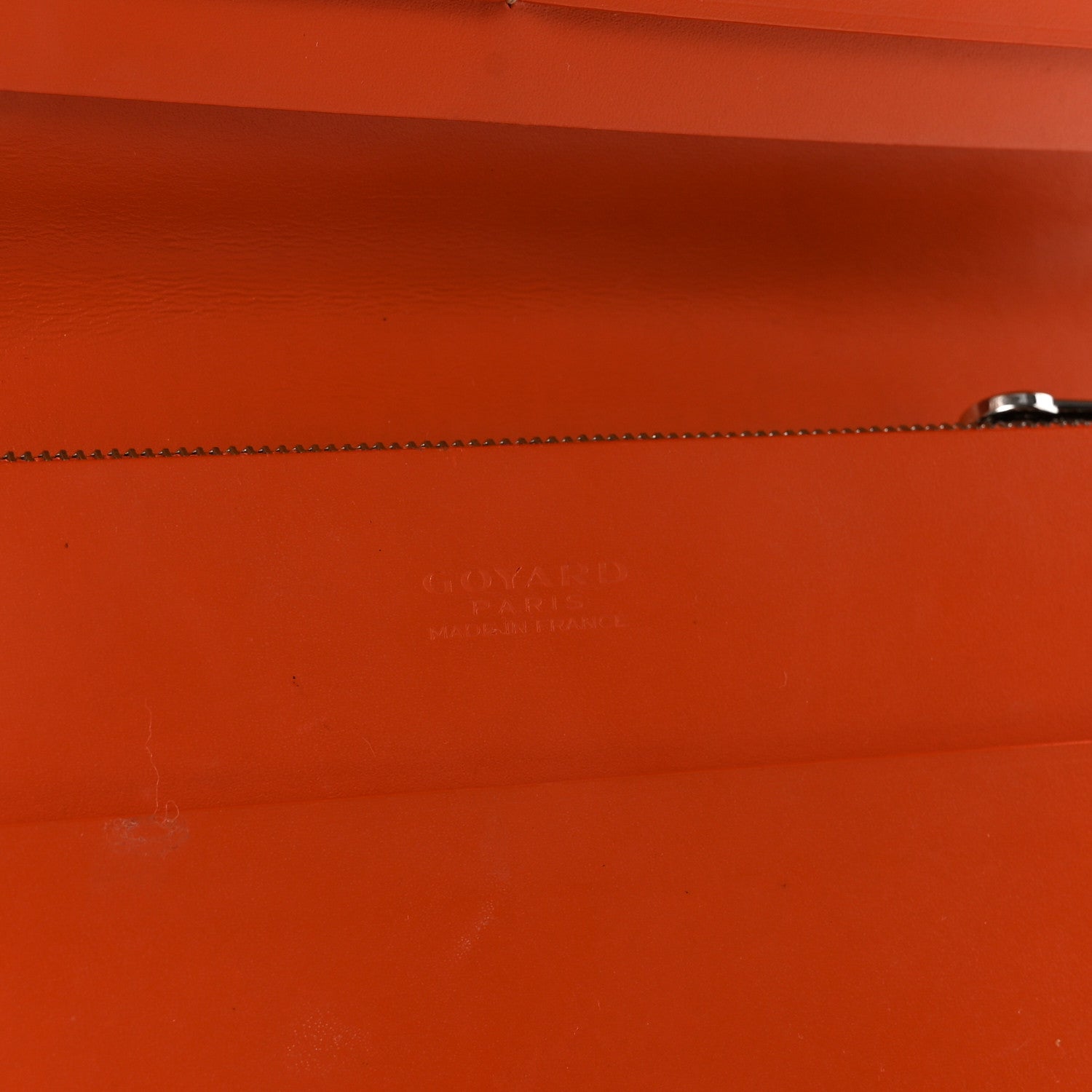 Goyard Goyardine Richelieu Wallet Orange 6 of 6