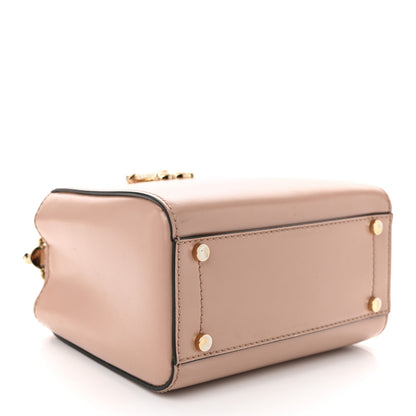 Jimmy Choo Calfskin Mini Varenne Top Handle Satchel Powder Pink 4 of 11
