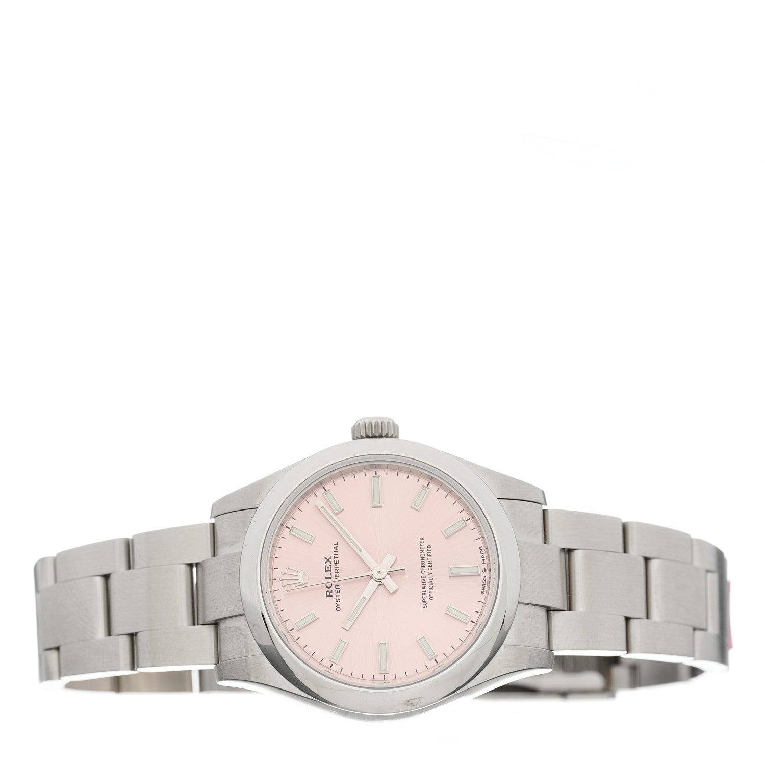 Rolex Stainless Steel 31mm Oyster Perpetual Watch Pink 277200 2 of 5