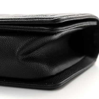 Chanel Caviar Quilted Medium Boy Flap Black 10 of 14