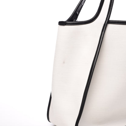 Stella McCartney Eco Denim Logo Tote White 9 of 9
