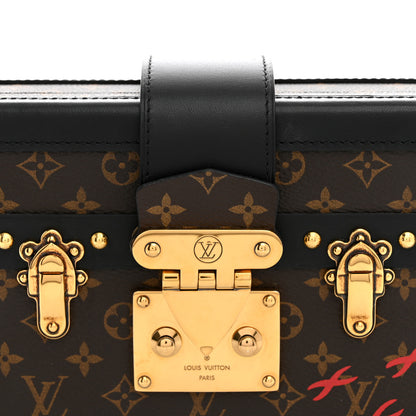 Louis Vuitton Monogram Petite Malle Black 8 of 11