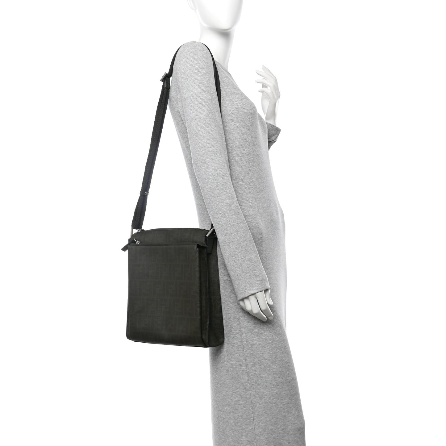 Zucca Spalmati Messenger Bag Green