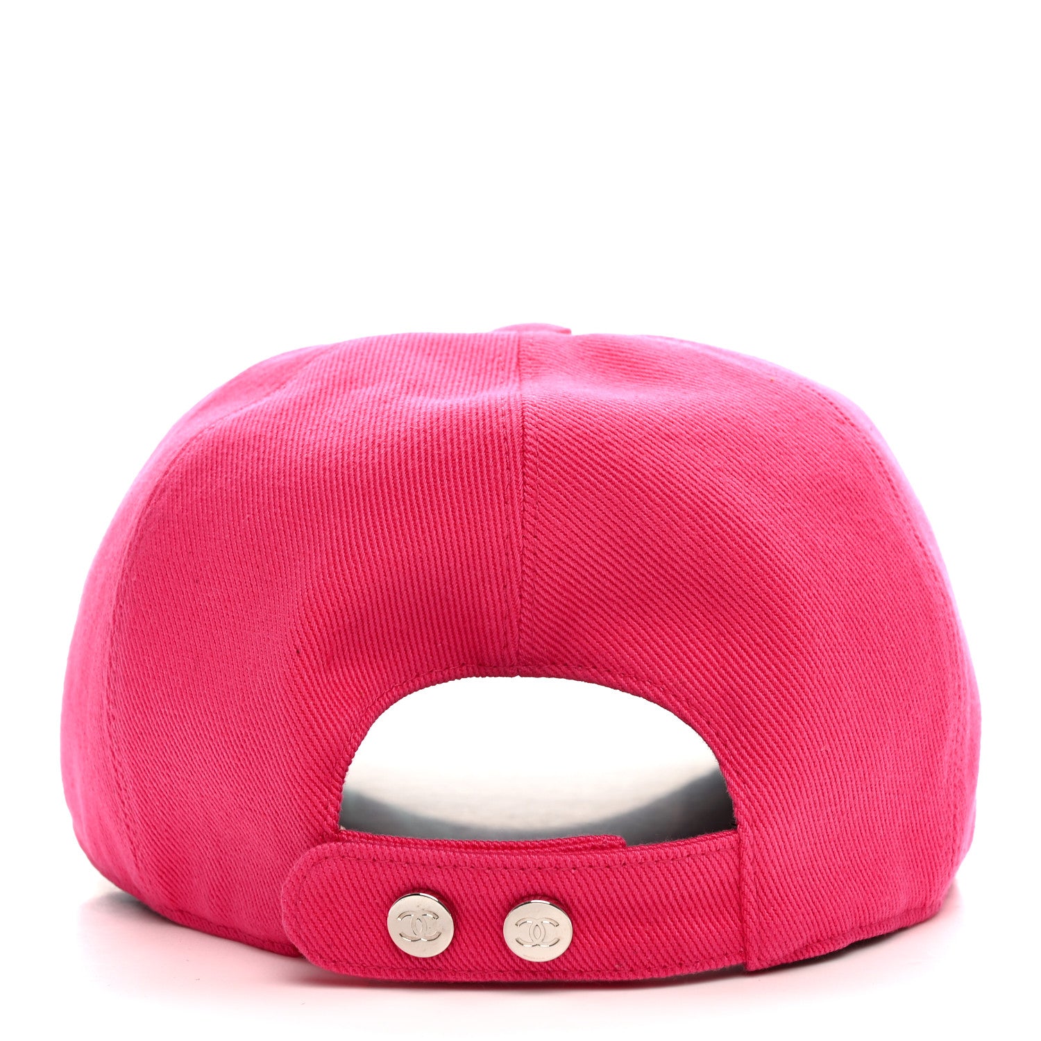 Chanel Cotton CC Cap Hat Fuchsia 6 of 8
