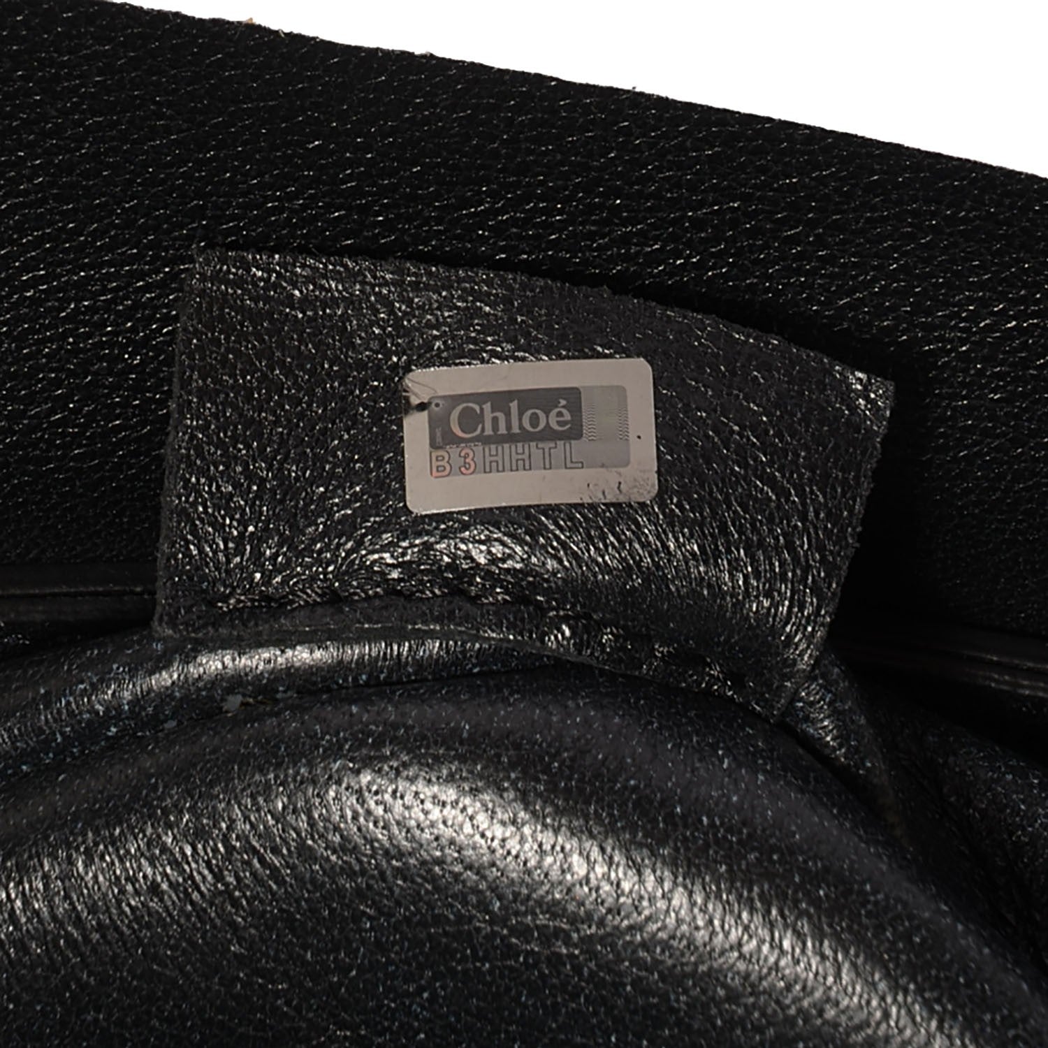 Chloe Nappa Calfskin Medium Elle Chain Clutch Black 9 of 9