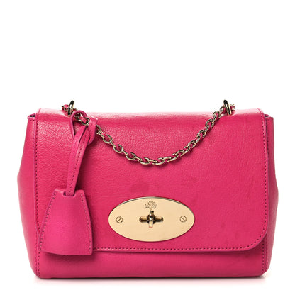 Mulberry Small Classic Grain Calfskin Small Lily Flap Pink 1 of 11