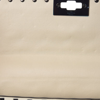 Valentino Garavani Lambskin Medium Rockstud Spike Shoulder Bag White 7 of 9
