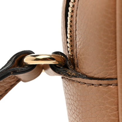 Gucci Pebbled Calfskin Small Soho Disco Bag Camelia 11 of 11