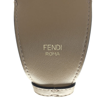 Fendi Vitello Grace Suede Fendi O'Lock Strap You Sand Rovere 3 of 4