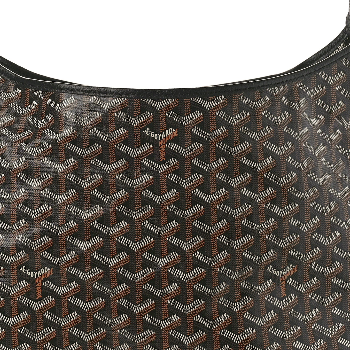 Goyardine Boheme Hobo Black
