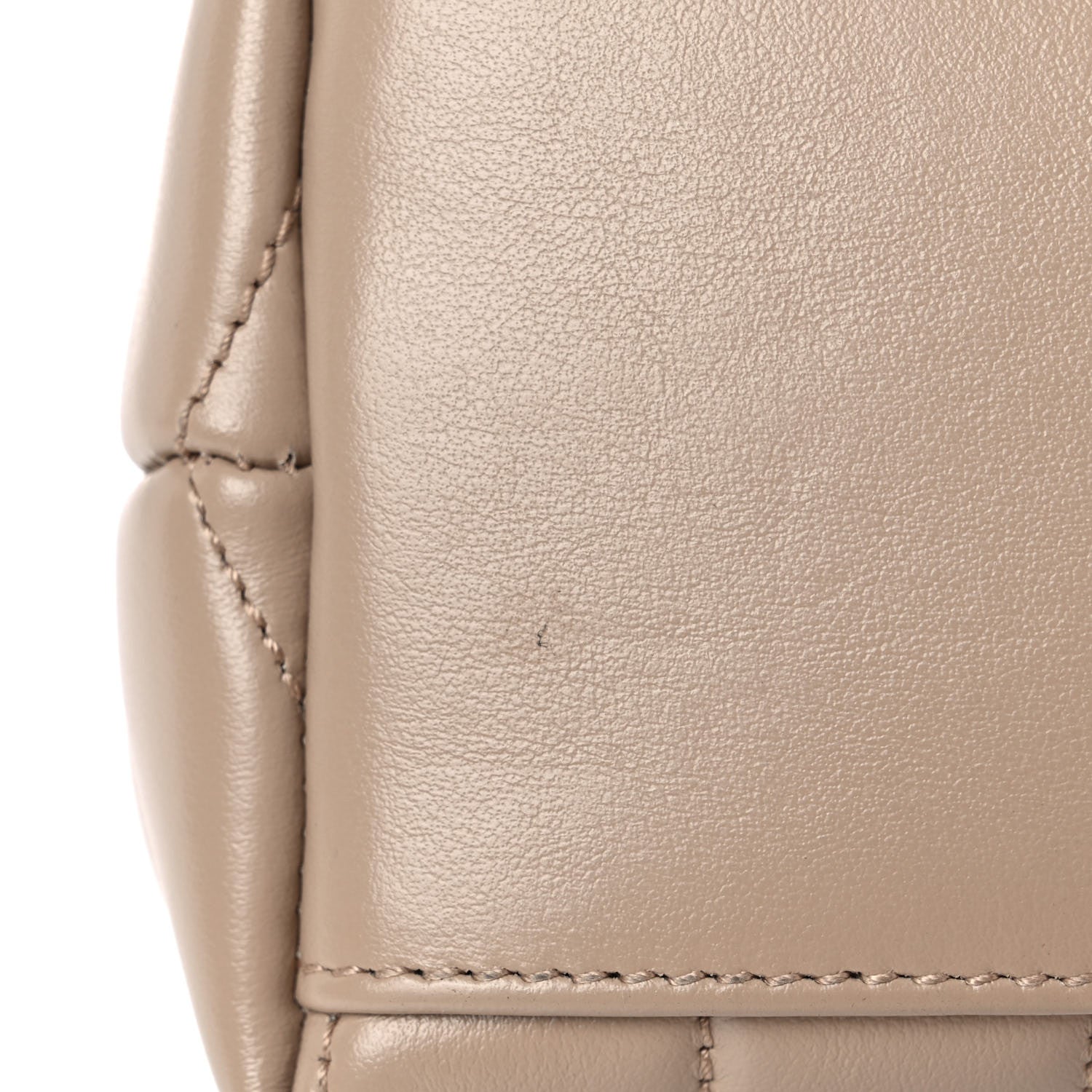 Saint Laurent Calfskin Y Quilted Monogram Small Loulou Chain Satchel Light Natural 14 of 16