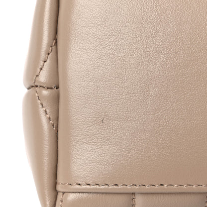 Saint Laurent Calfskin Y Quilted Monogram Small Loulou Chain Satchel Light Natural 14 of 16