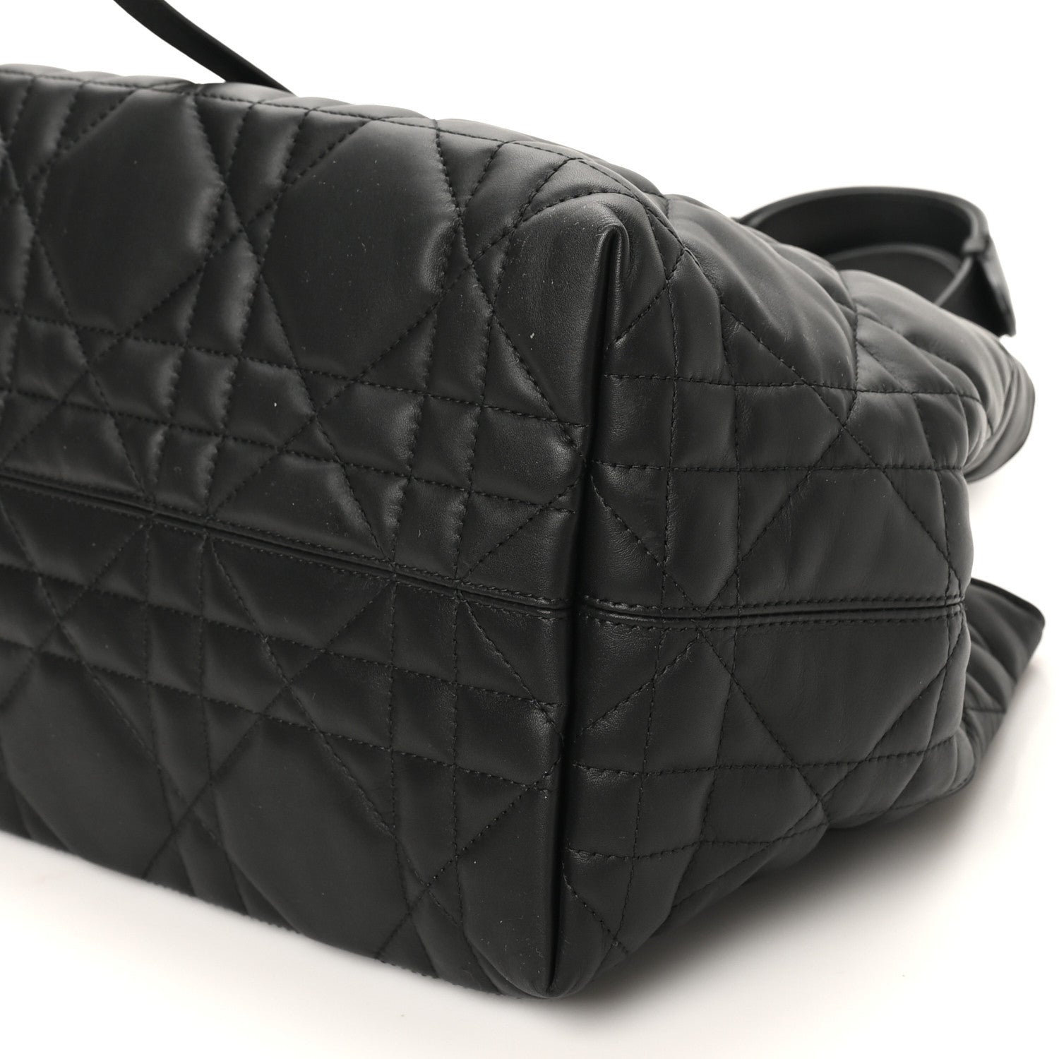 Christian Dior Calfskin Macrocannage Medium Toujours Black 10 of 10
