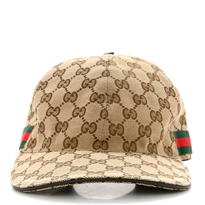 Gucci Monogram Web Baseball Hat S Beige Cocoa 3 of 9