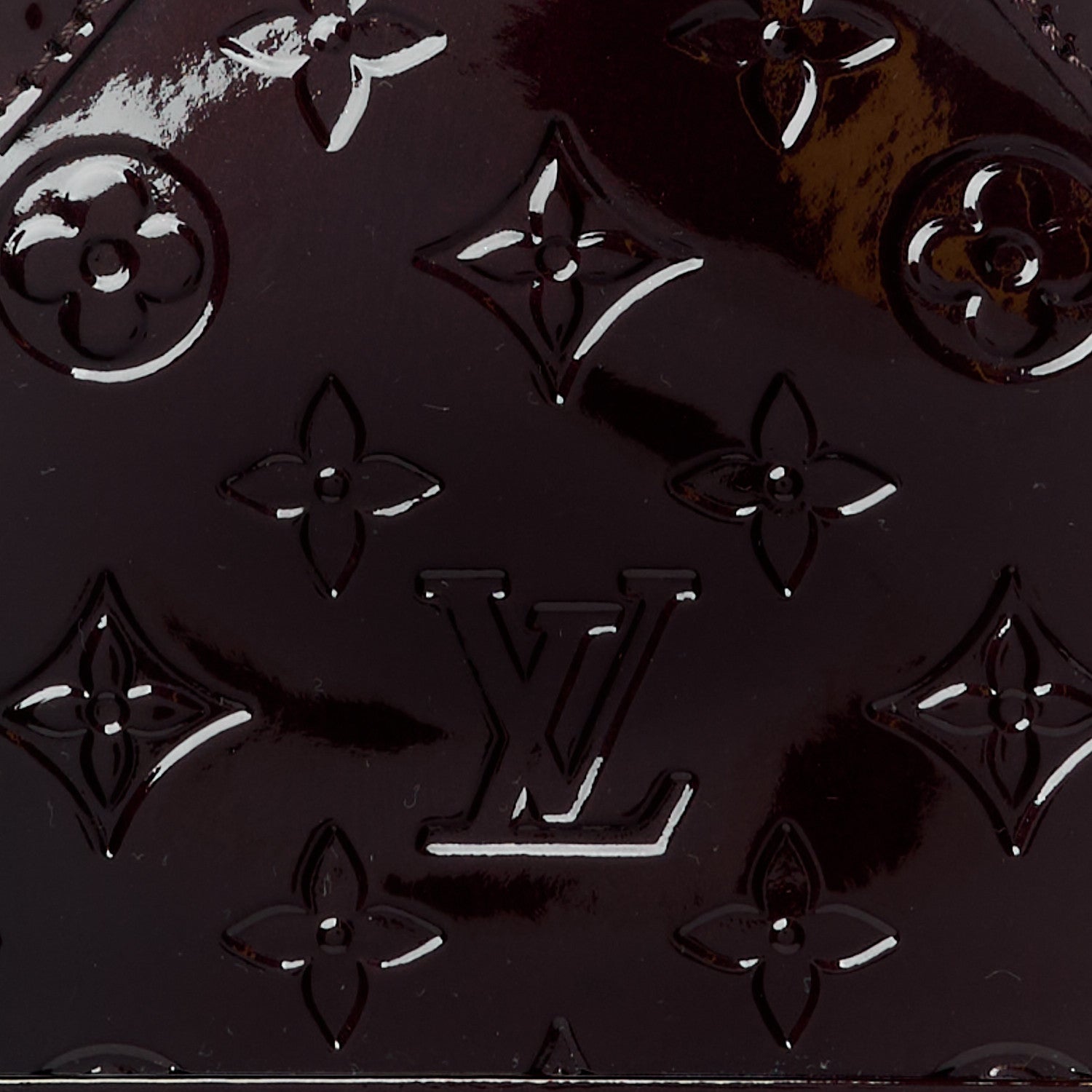 Louis Vuitton Vernis Alma BB Amarante 10 of 12