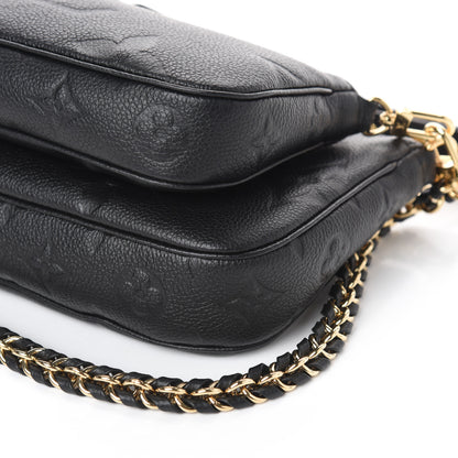 Louis Vuitton Empreinte Monogram Giant Multi Pochette Accessories Black 11 of 11