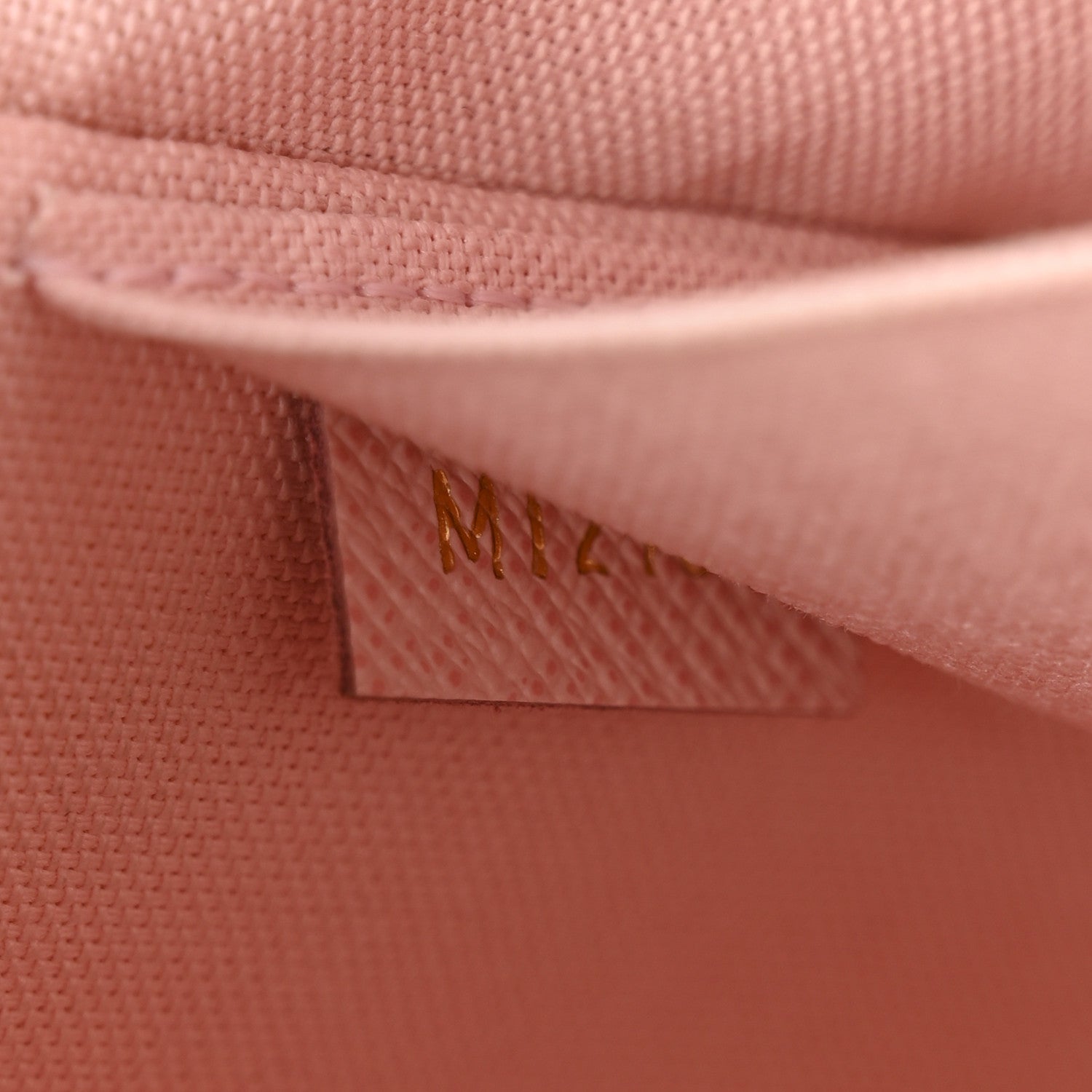 Louis Vuitton Damier Azur Pochette Felicie Chain Wallet Rose Ballerine 8 of 11