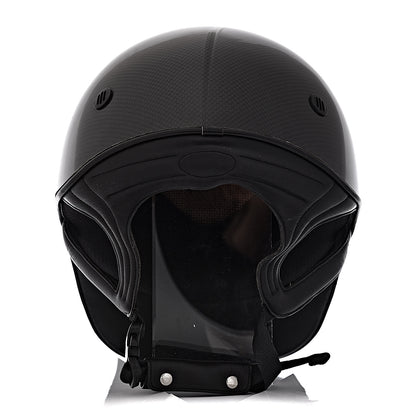 Hermes Carbon Fiber Equestrian Riding Helmet 62 Black 4 of 7