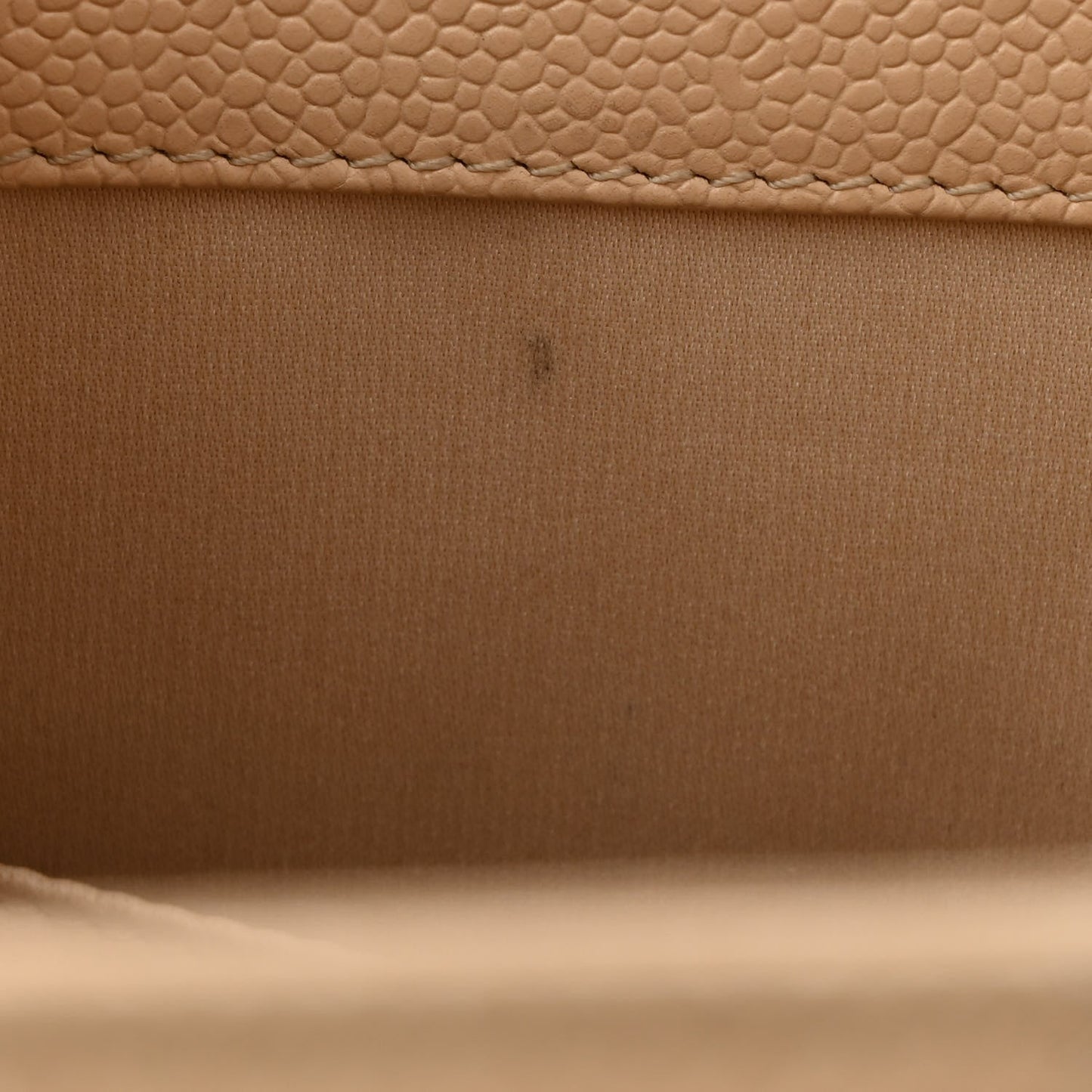 Caviar Quilted Grand Shopping Tote GST Beige