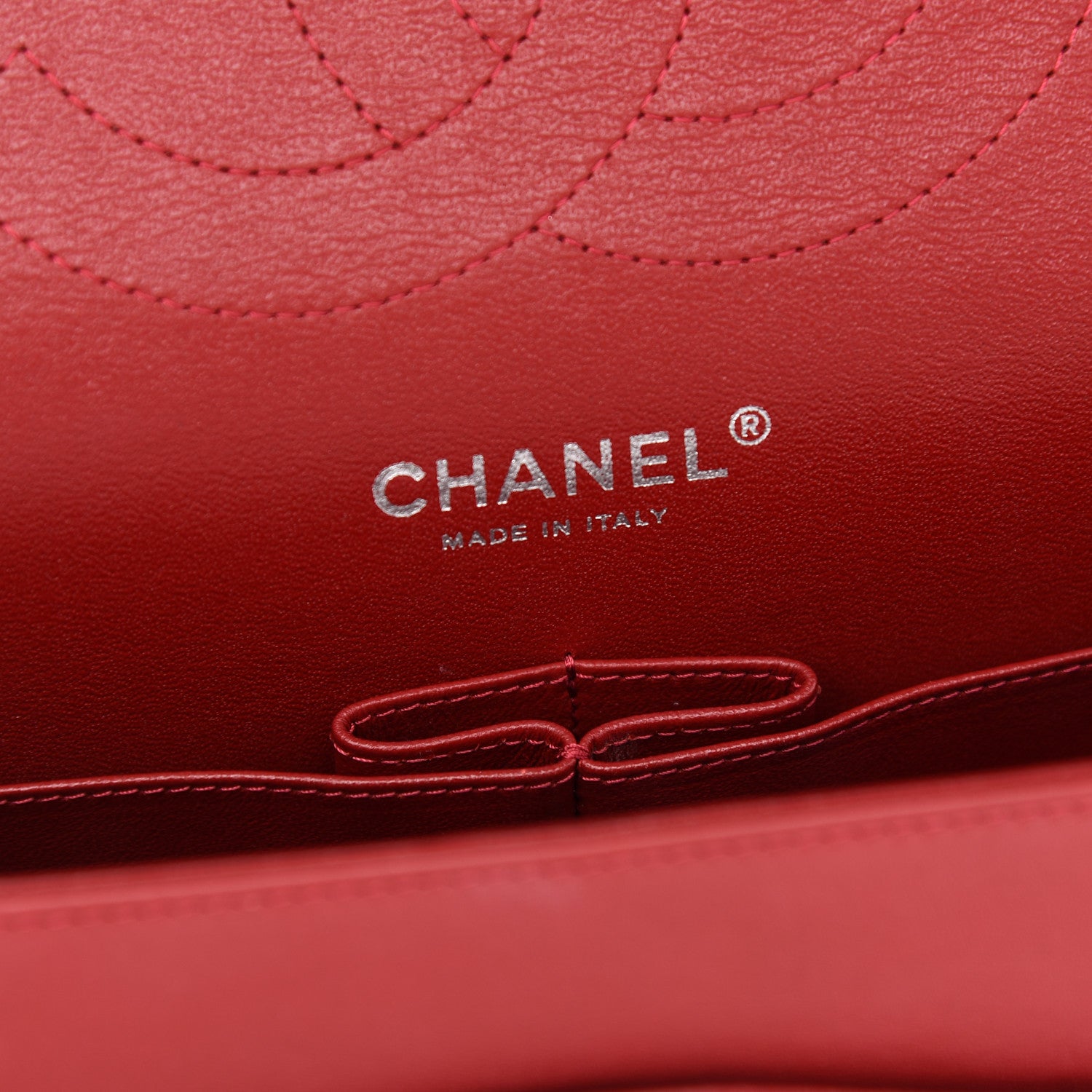 Chanel Patent Quilted Jumbo Double Flap Red 5 of 8