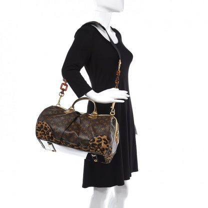 Louis Vuitton Monogram Leopard Stephen Bag 2 of 13