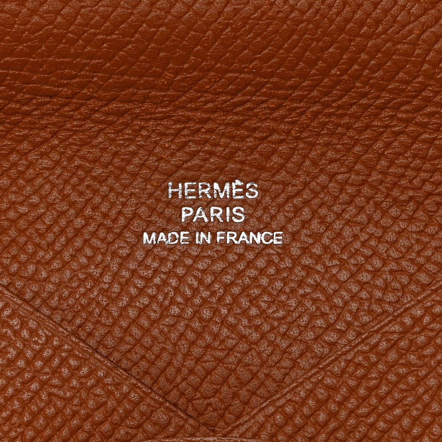 Epsom Calvi Card Case Gold