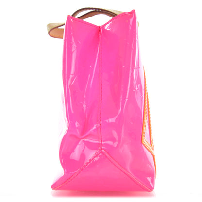 Louis Vuitton Vernis Fluo Reade PM Pink 5 of 9