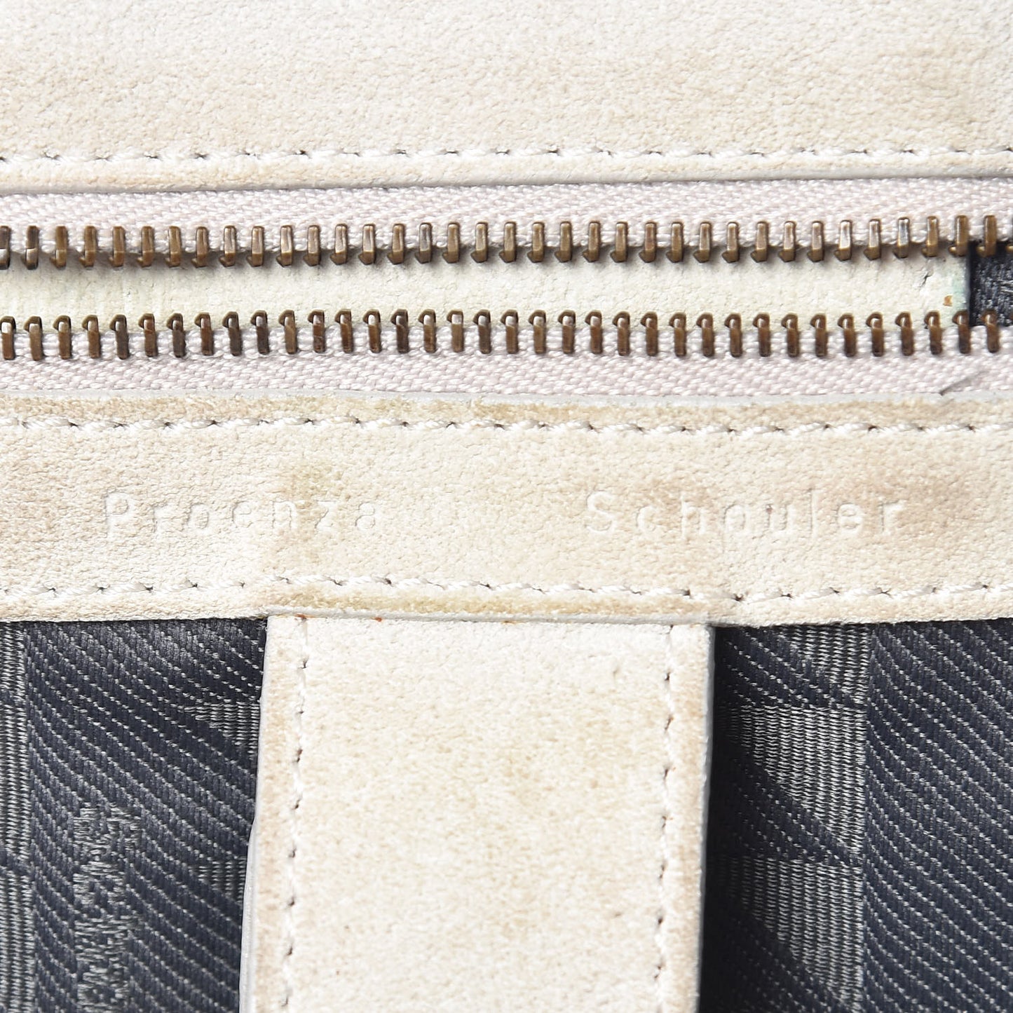 Suede PS1 Medium Satchel Ivory