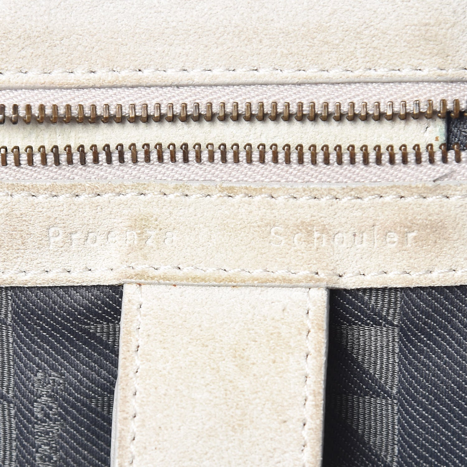 Proenza Schouler Suede PS1 Medium Satchel Ivory 6 of 23