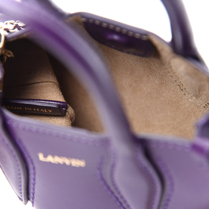 Lanvin Smooth Calfskin Micro Le Journee Dark Purple 9 of 10