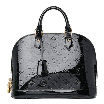 Louis Vuitton Vernis Alma PM Noir Magnetique 1 of 18