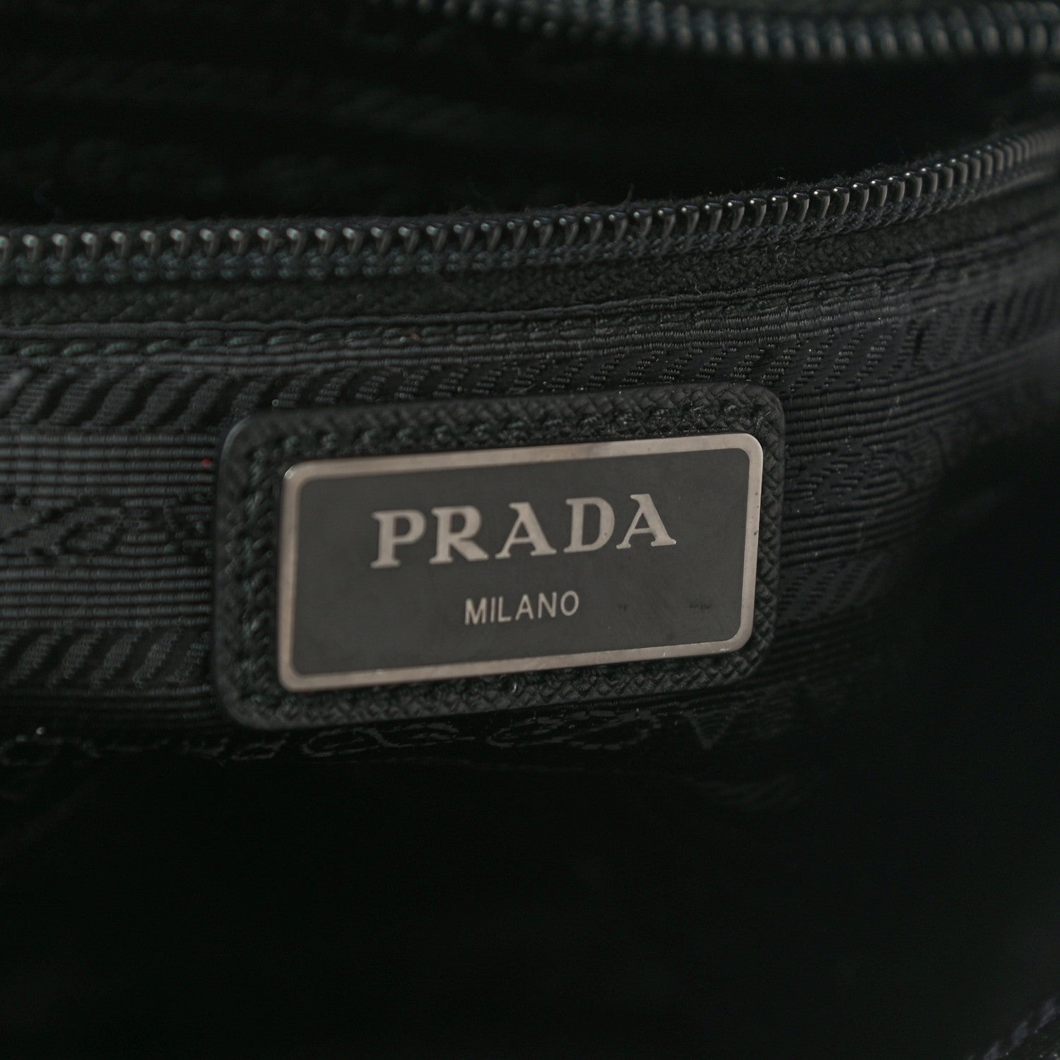 Prada Re-Nylon Saffiano Convertible Belt Bag Black 9 of 11