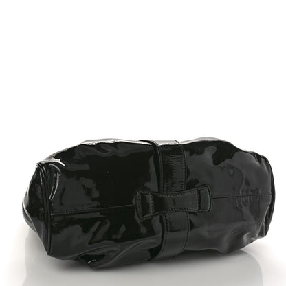 Jimmy Choo JIMMY CHOO Crushed Patent Ramona Black 4 of 9