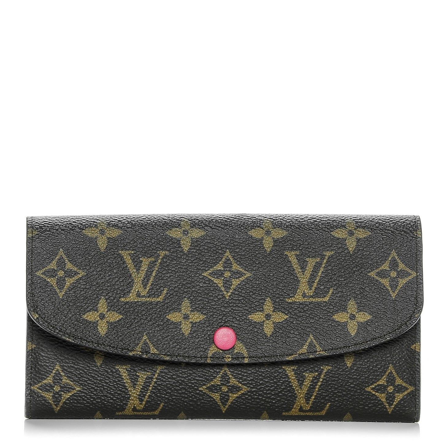 Monogram Emilie Wallet Hot Pink