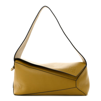 Loewe Calfskin Puzzle Hobo Ochre 1 of 13