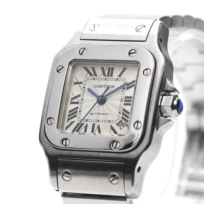 Cartier Stainless Steel 24mm Santos de Galbee Automatic Watch 7 of 10