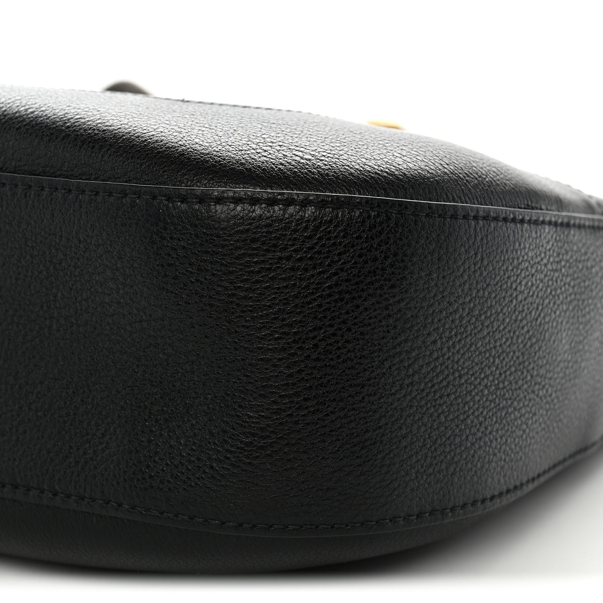Vitello Daino Crossbody Bag Black