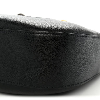Prada Vitello Daino Crossbody Bag Black 9 of 9