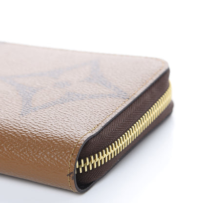 Louis Vuitton Reverse Monogram Giant Zippy Wallet 9 of 10