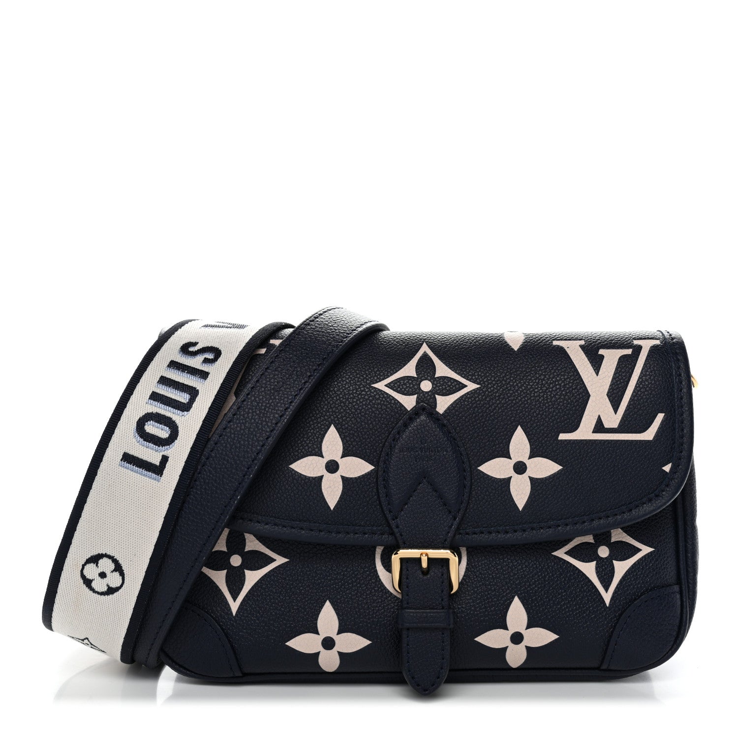 Louis Vuitton Empreinte Giant Monogram Diane Navy Creme 1 of 9