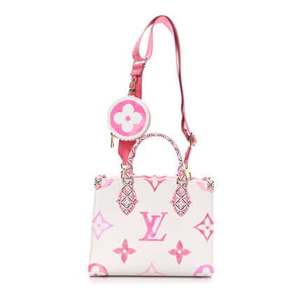 Louis Vuitton Monogram Giant By The Pool 2.0 Onthego PM Pink 1 of 10