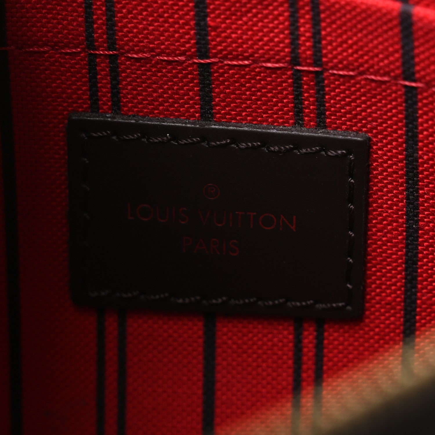 Louis Vuitton Damier Ebene Neverfull MM GM Pochette 6 of 7