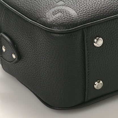 Gucci Piuma Calfskin Jumbo GG Embossed Medium Messenger Bag Black 9 of 10