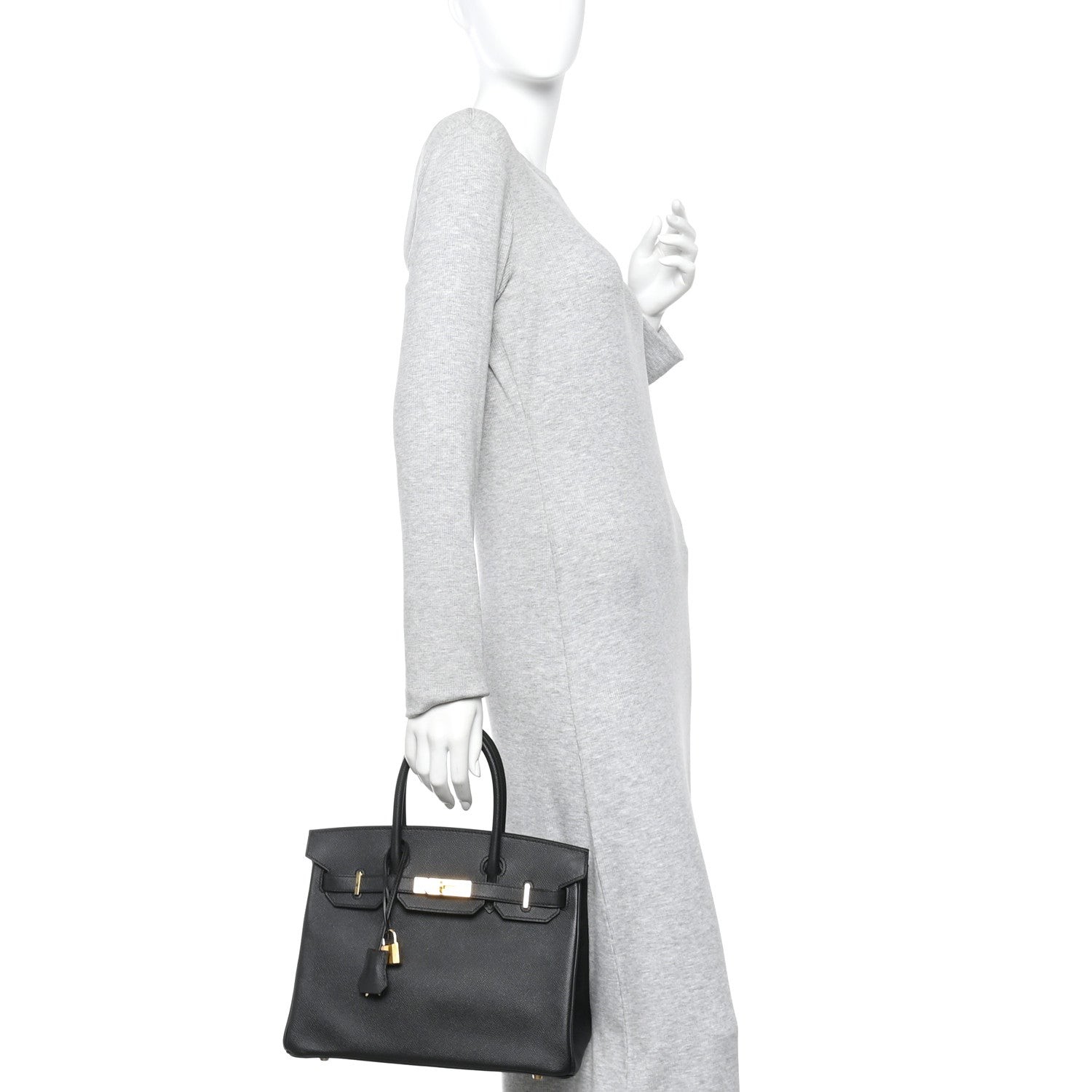 Hermes Epsom Birkin 30 Black 2 of 10