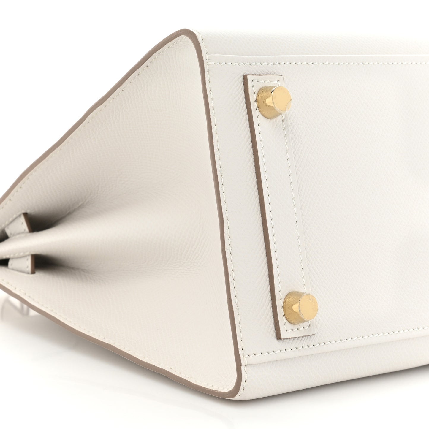 Epsom Birkin Sellier 25 Gris Pale
